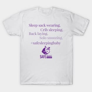 Safe Sleeping Baby T-Shirt